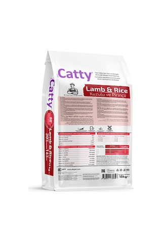 Catty Kuzulu Ve Pirinçli Yetişkin Kedi Maması 15 Kg