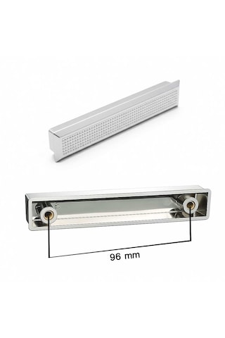 Lüks Monte 96 Mm Mobilya Çekmece Dolap Yatak Odası Şifonyer Genç Ve Çocuk Odası Kulpu Krom