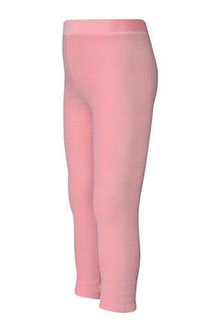 Lovetti Somon Kız Çocuk Fitilli Kadife Tayt 9312S014 Somon