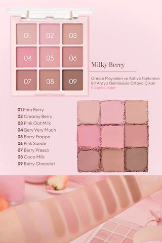 Dasıque Shadow Palette 33 Milky Berry
