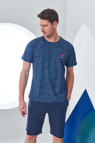 Pjs 24316 Erkek Şort Pijama Takım 001