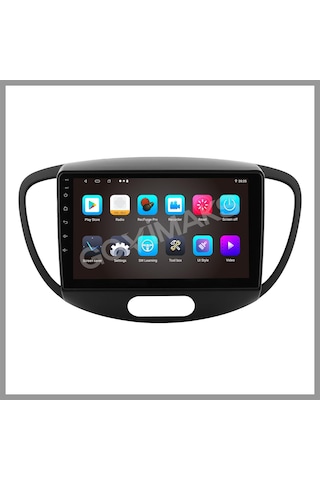 Hyundai İ10 2006-2012 Uyumlu 2 Gb Ram 32 Gb Hafıza Androıd Multımedıa Teyp 9"