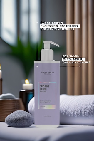 Lewel Mood Premium Supreme Blond Violet Şampuan 400 ML