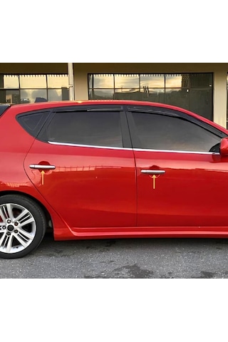 Ebal Otomotiv Hyundai i30 Krom Kapı Kolu 4 Kapı 2006-2011 ARASI P. Çelik