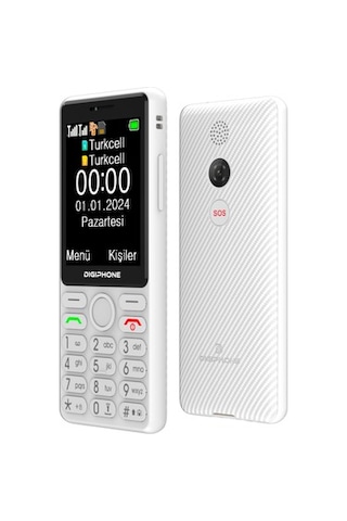 Digİphone Uyumlu S600 Plus Tuşlu Cep Telefonu Distribütör Garantili