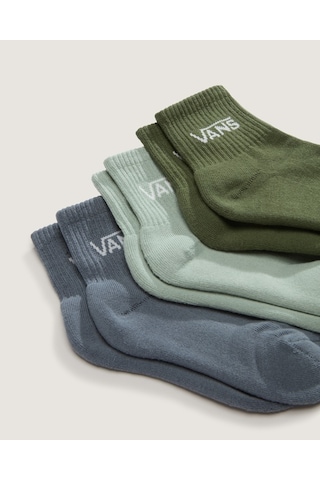 Vans Classic Half Crew Çorap - 3 Çift Karışık