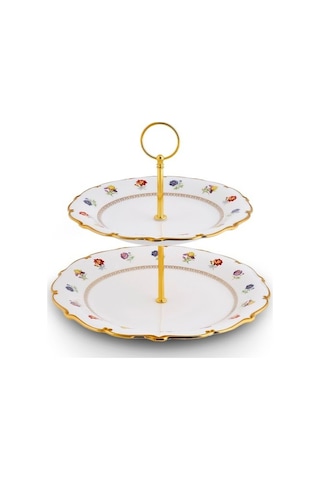 Karaca Royal Bone Diana Katlı Kurabiyelik Gold