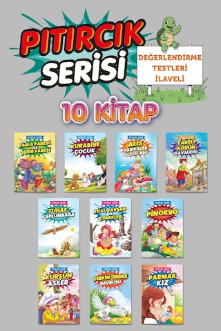 1. 2. 3. Sınıflar İçin Meb Uyumlu Tavsiyeli Pıtırcık Serisi Hikaye Öykü Kitapları -anetil