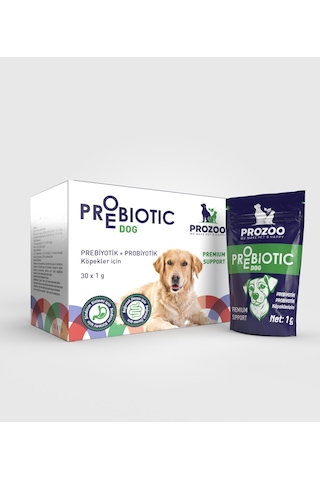 Prozoo Köpekler İçin Probiyotik ve Prebiyotik Takviyesi 30 x 1 G