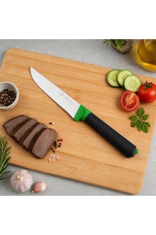 Aryıldız Lova Ekmek Bıçak Yeşil 14,5 Cm Renkli