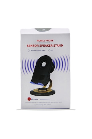 Mobıle Phone 2ın1 Bt Speaker Hoparlör 5w Şarjlı - Masa Üstü Telefon Tutacak 360 Dönen Stand - O Çok Renkli