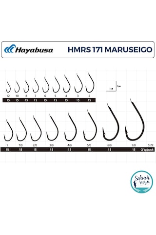 Hayabusa Hmrs 171 Kısa P. Dövme İğne Siyah 1 15 Adet