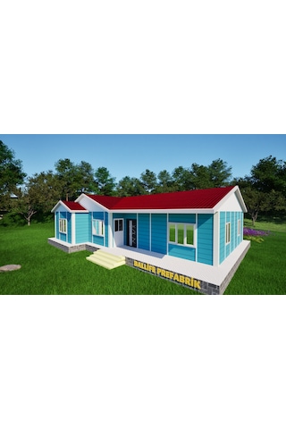 Ballife Prefabrik 120 M2 Standart Prefabrik Konut