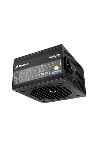 Sharkoon Psu Standart 650w Cybenetıcs Gold Rebel P15 650 120mm Fan