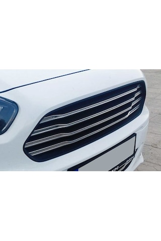 S-Dizayn  Ford Courier Krom Ön Panjur 4 Prç.  Model 2014-2017