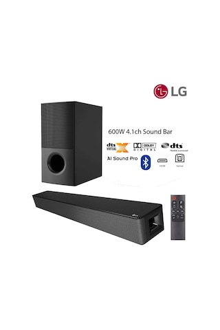 600w Yüksek Ses Ve Kaliteli Soundbar, 4.1 Kanal Sinema Kalitesi, Kablosuz Bluetooth Optik Ve Usb-119080