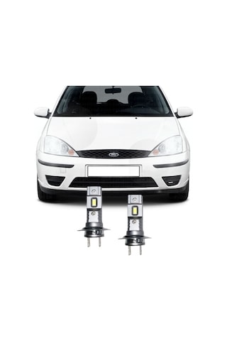 Ford Focus 1 2002-2005 Led Kısa Far Ampulü H7 Mini Led 2'li Set