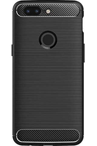 Oneplus 5T Brushed Carbon Fiber Silikon TPU Kılıf