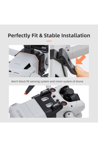 Ximistore9 Djı Mini3 Pro Ve Gopro Uçak Işığı Takımı - 3 Seviye Parlaklık Ayarlı, Abş Malzeme, Güvenli Montaj Çok Renkli