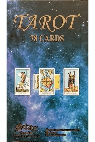 Tarot Kart Seti 78 Kartlı Kitapçıksız