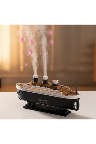 Ls29 Titanic Hava Nemlendirici Aromaterapi Buhar Makinesi Masaüstü Tasarım Usb