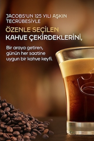 Jacobs Lungo 6 Classico Kapsül Kahve 10 X 10 Paket 100 Adet Nespresso Uyumlu