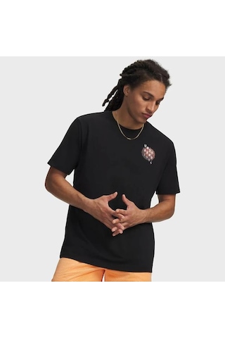Under Armour 60/40s City Classic Erkek Siyah Polo Yaka Tişört