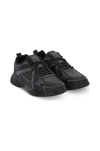 Slazenger Evox Kadın Siyah / Siyah Koşu & Yürüyüş Spor Ayakkabısı Siyah / Siyah