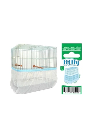 Kafes Tülü Large Boy En 70 Cm Boy 30 Cm Yükseklik 30 Cm