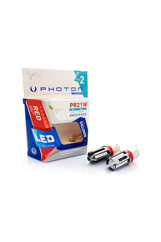 P21W TEK DUY KIRMIZI LED STOP OTO AMPUL PHOTON PH7219REX