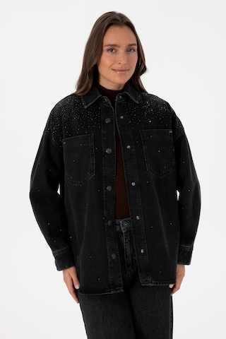 U.s. Polo Assn. Kadın Siyah Gömlek Jean 50309856-dn0027 Black
