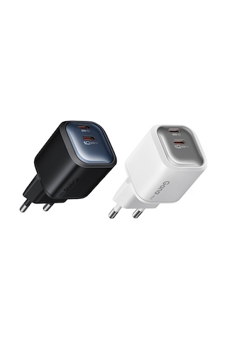 Mcdodo Ch-1000 Gan Series 45w 2c Mini Gan Şarj Cihazı Siyah
