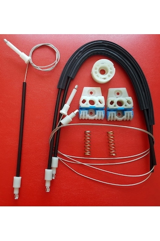 Volkswagen Golf 5 Jetta A5 Ön Sağ Cam Kriko Teli ve Tamir Seti