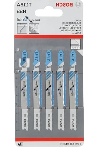 Dekupaj Testeresi Bıçağı - 5 Adet, Metal Kesim İçin