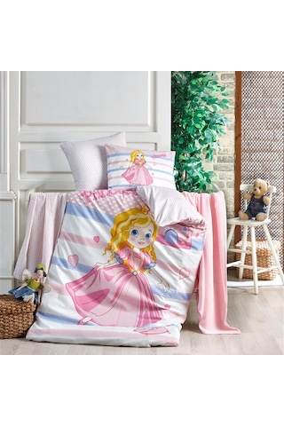 Kristal Princess Bebek Nevresim Takımı Pamuk