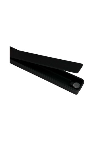 Sese 96mm Gömme Basma Sürgü Kapı Çekme Kolu Siyah 129-96-02