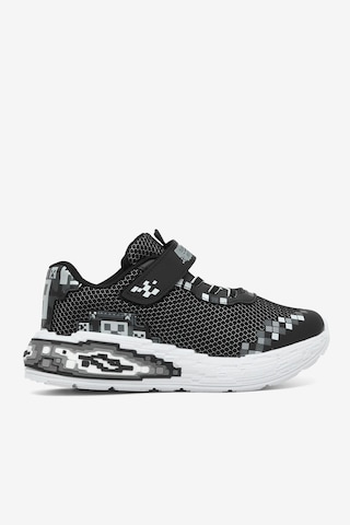 Tonny Black Rahat Kalıp Nefes Alabilen Cırtlı Işıklı-ışıksız Sneaker Çocuk Unisex Siyah Sneaker Tbtmkd050