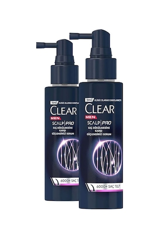 Clear Men Scalp Pro Güçlendirici Serum Saç Dökülmesine Karşı 70 Ml X2