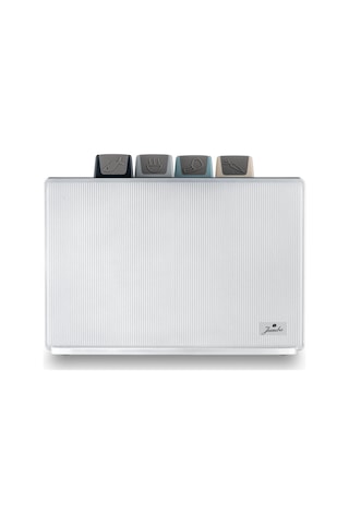 Jumbo Smart Grey Standlı 4'lü Kesme Tahtası Seti Gri