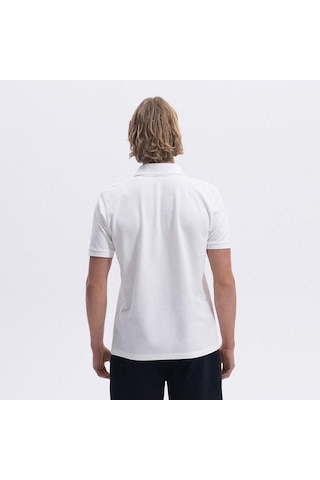 Ellesse Em460-of Polo Yaka Erkek T-shirt - Kırık Beyaz Kırık Beyaz