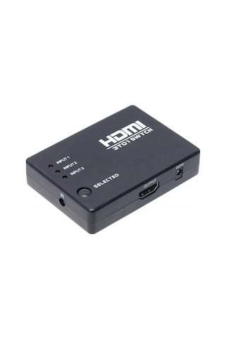 Powermaster 3 Giriş 1 Çıkış Hdmı Switcher Toplayıcı Pm-6853