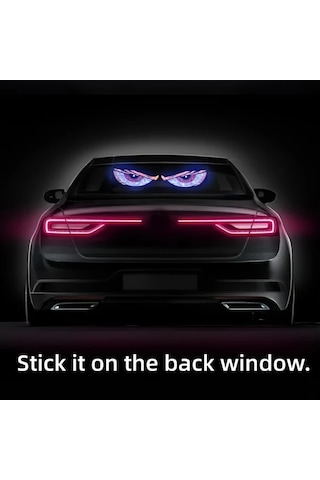 Willowhaven 2pcs Smart Devil's Eye Led Işık Multi Renkli 11 Mod 10 Yanıp Sönen 1 Sabit Mod Usb Dekoratif Aydınlatma