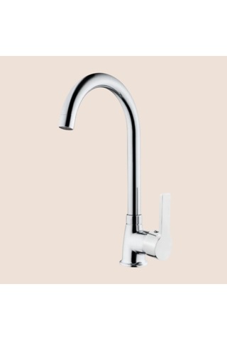Aceser Mix Delta Lavabo Bataryası Kuğu Krom