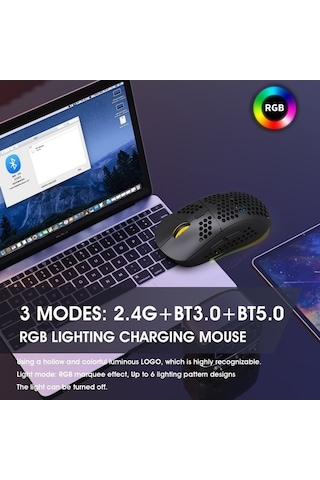 Tongxida T90 Kablosuz Oyuncu Mouse, En Yüksek Hızlı T90