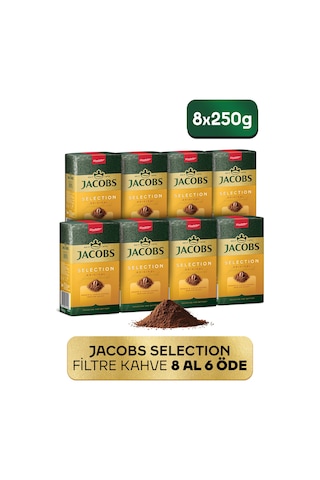 Jacobs Selection Filtre Kahve 8 x 250 G