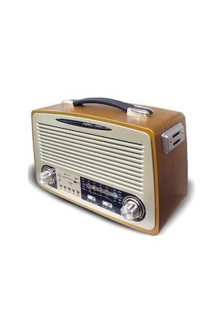 Nostalji Radyo Kemai Md-1700Bt Bluetooth+Fm Radyo+Usb+Sd Kart