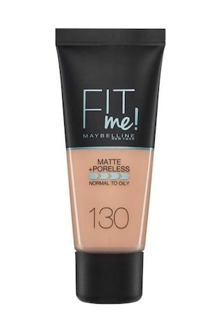 Maybelline New York Fit Me Matte+Poreless Fondöten 130 Buff Beige