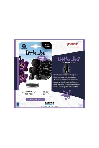 Little Joe Thums Up Black Velvete Kalorifere Geçme Oto Kokusu Siyah Kadife