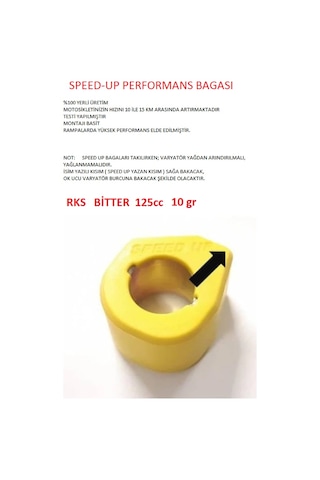 Rks Bitter 125 cc Performans Bagası 10 Gr