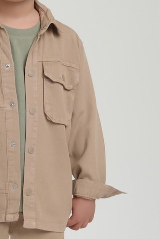 Xo Kids Erkek Çocuk Gömlek 1-4 Yaş 2544 Camel